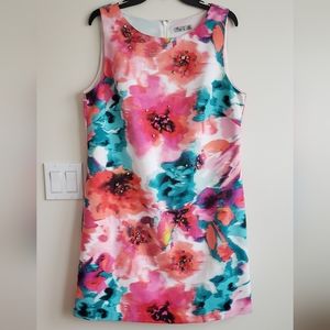 Eliza J Beaded Dress  Size 16. NWOT